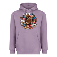 Lavender american football sunflower Heavyweight Hoodie - HRA Design Shop