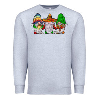 Heather Grey mexican gnomies Premium Sweatshirt - JahusDesignShop