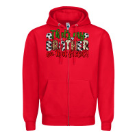 Red that s my brother on that field Zipper Hoodie - Zillion Design Studio