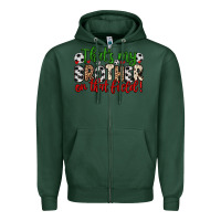Sports Green that s my brother on that field Zipper Hoodie - Zillion Design Studio