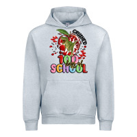 Heather Grey crushed 100 days of school Urban Hoodie - MaliasSmallBusiness