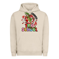 Pigment French Oak crushed 100 days of school Urban Hoodie - MaliasSmallBusiness