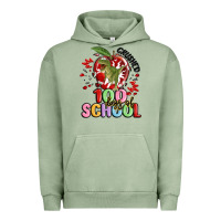 Pigment Oil Green crushed 100 days of school Urban Hoodie - MaliasSmallBusiness