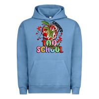 Pigment Pebble Blue crushed 100 days of school Urban Hoodie - MaliasSmallBusiness