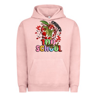 Pigment Salmon crushed 100 days of school Urban Hoodie - MaliasSmallBusiness