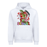 White crushed 100 days of school Urban Hoodie - MaliasSmallBusiness