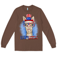 Chestnut llamerica Long Sleeve Tee - RanaPortraitStore