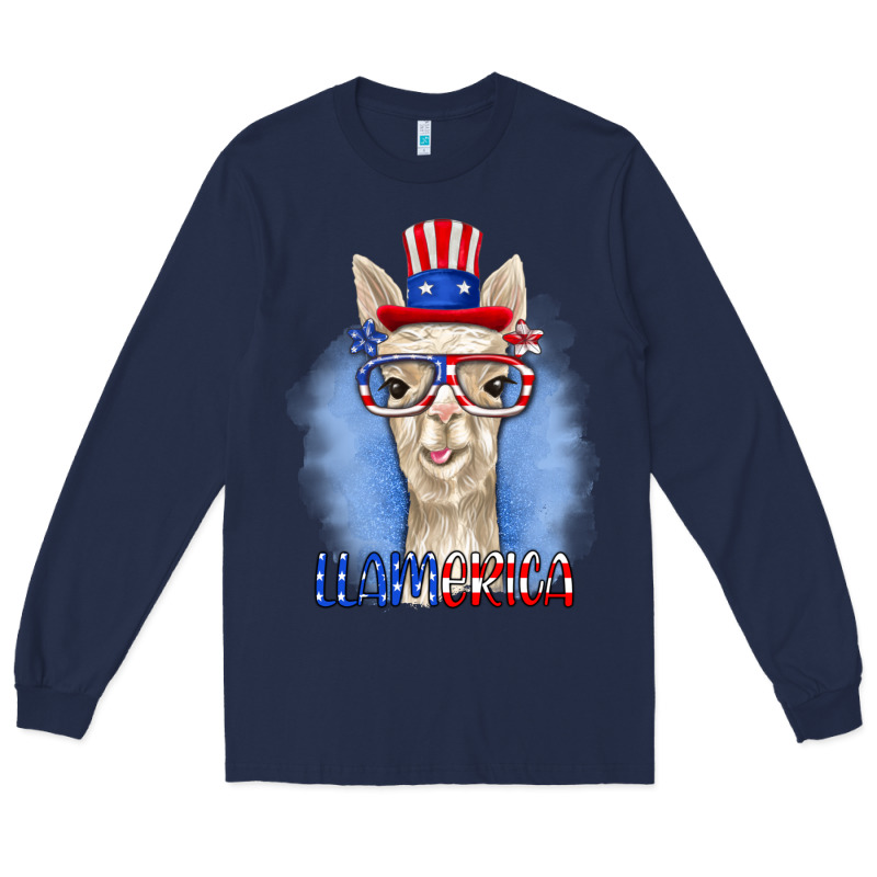 Llamerica Long Sleeve Tee by RanaPortraitStore | Teevron