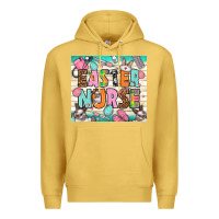 Antique Gold Easter Day Nurse Premium Hoodie - NancyCooperArtShop