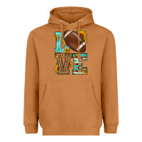 Meerkat western love american football Heavyweight Hoodie - HRA Design Shop