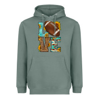 Sage western love american football Heavyweight Hoodie - HRA Design Shop
