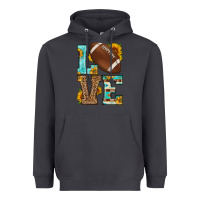 Smoke western love american football Heavyweight Hoodie - HRA Design Shop
