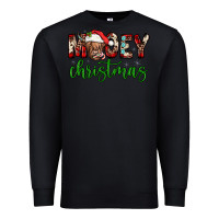 Black mooey christmas Premium Sweatshirt - JahusDesignShop