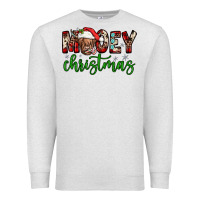Oatmeal Heather mooey christmas Premium Sweatshirt - JahusDesignShop