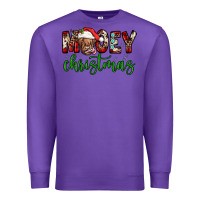 Purple mooey christmas Premium Sweatshirt - JahusDesignShop