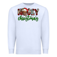 White mooey christmas Premium Sweatshirt - JahusDesignShop