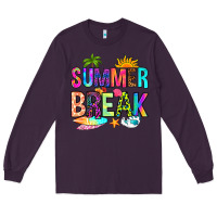 Plum summer break Long Sleeve Tee - RanaPortraitStore