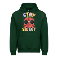 Forest Green stay sweet Urban Hoodie - MaliasSmallBusiness
