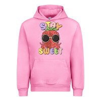 Fuchsia Pink stay sweet Urban Hoodie - MaliasSmallBusiness