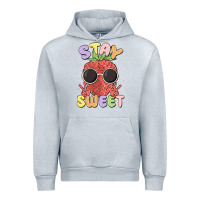 Heather Grey stay sweet Urban Hoodie - MaliasSmallBusiness