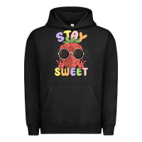 Pigment Black stay sweet Urban Hoodie - MaliasSmallBusiness