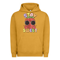 Pigment Peanut Butter stay sweet Urban Hoodie - MaliasSmallBusiness