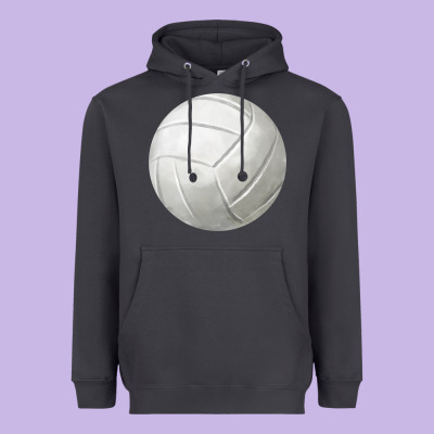 Volleyball Fa Element Heavyweight Hoodie Designed By Fadigitalartstudio