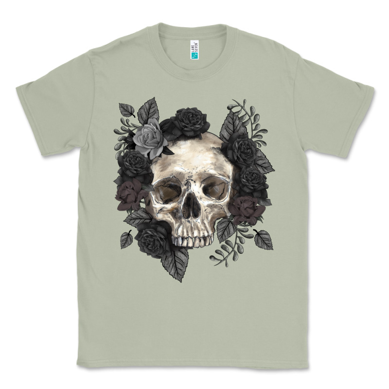 Floral Skull Classic Tee by RanaPortraitStore | Teevron