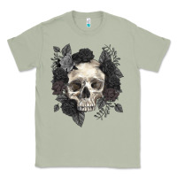 Matcha Floral skull Classic Tee - RanaPortraitStore