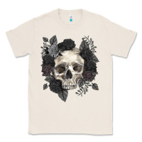 Natural Floral skull Classic Tee - RanaPortraitStore