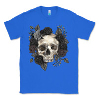 True Royal Floral skull Classic Tee - RanaPortraitStore