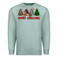 Seafoam merry christmas tree Premium Sweatshirt - JahusDesignShop