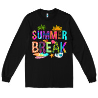 Black summer break Long Sleeve Tee - RanaPortraitStore