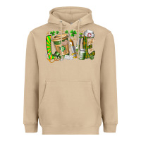 Mushroom St Patricks love nurse Heavyweight Hoodie - RacoonDesign