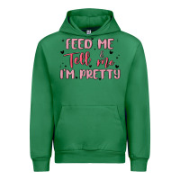 Emerald feed me and tell me im pretty Urban Hoodie - MaliasSmallBusiness