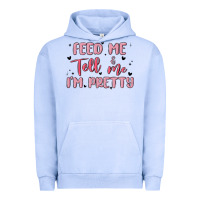 Pigment Grape Ice feed me and tell me im pretty Urban Hoodie - MaliasSmallBusiness
