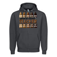 Smoke proud black teacher Zipper Hoodie - texasbilliewilder