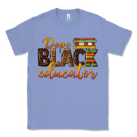 Colony Blue dope black educator Classic Tee - texasbilliewilder