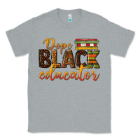 Heather Grey dope black educator Classic Tee - texasbilliewilder