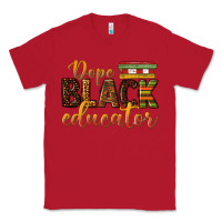 Red dope black educator Classic Tee - texasbilliewilder