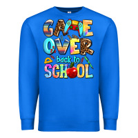 True Royal game over back to school Premium Sweatshirt - AdoDesignShop