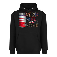 Black red white  boozed Heavyweight Hoodie - CowhideDigitalArt