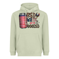 Matcha red white  boozed Heavyweight Hoodie - CowhideDigitalArt