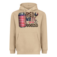 Mushroom red white  boozed Heavyweight Hoodie - CowhideDigitalArt
