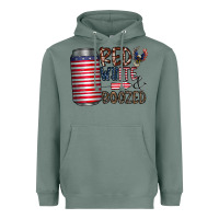 Sage red white  boozed Heavyweight Hoodie - CowhideDigitalArt
