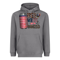 Storm red white  boozed Heavyweight Hoodie - CowhideDigitalArt