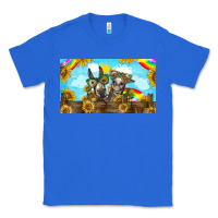 True Royal 2 donkeys sunflower Classic Tee - BarkalooDesign
