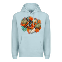 Blue Mist fall autumn patches Premium Hoodie - Jasminsmagicworld