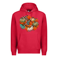 Cardinal fall autumn patches Premium Hoodie - Jasminsmagicworld