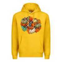 Lemon fall autumn patches Premium Hoodie - Jasminsmagicworld